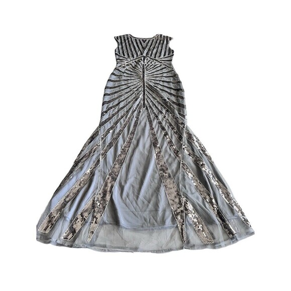 Metme Women’s 1920s Mermaid Maxi Long Dress Sequin Formal Dress Evening Prom Xs - Picture 16 of 16